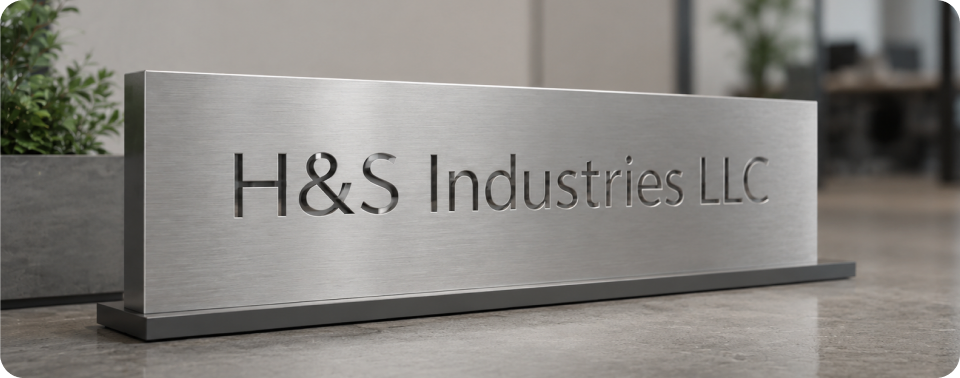 H&S Industries Signboard